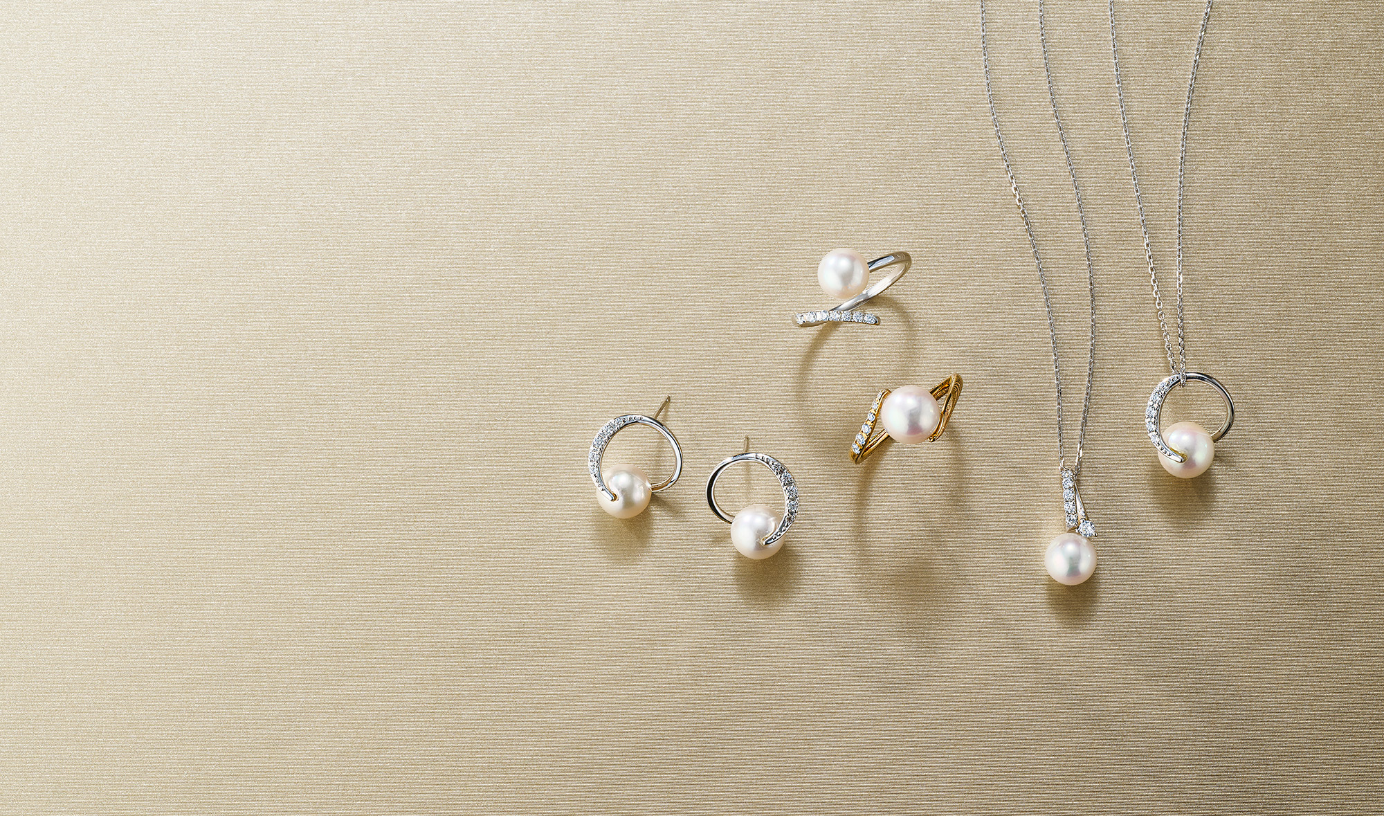 思い出のジュエリーに新しい輝きを A NEW SPARKLE FOR MEMORABLE JEWELRY あの時の思い出は色褪せず、今の時代に合わせた再加工を。