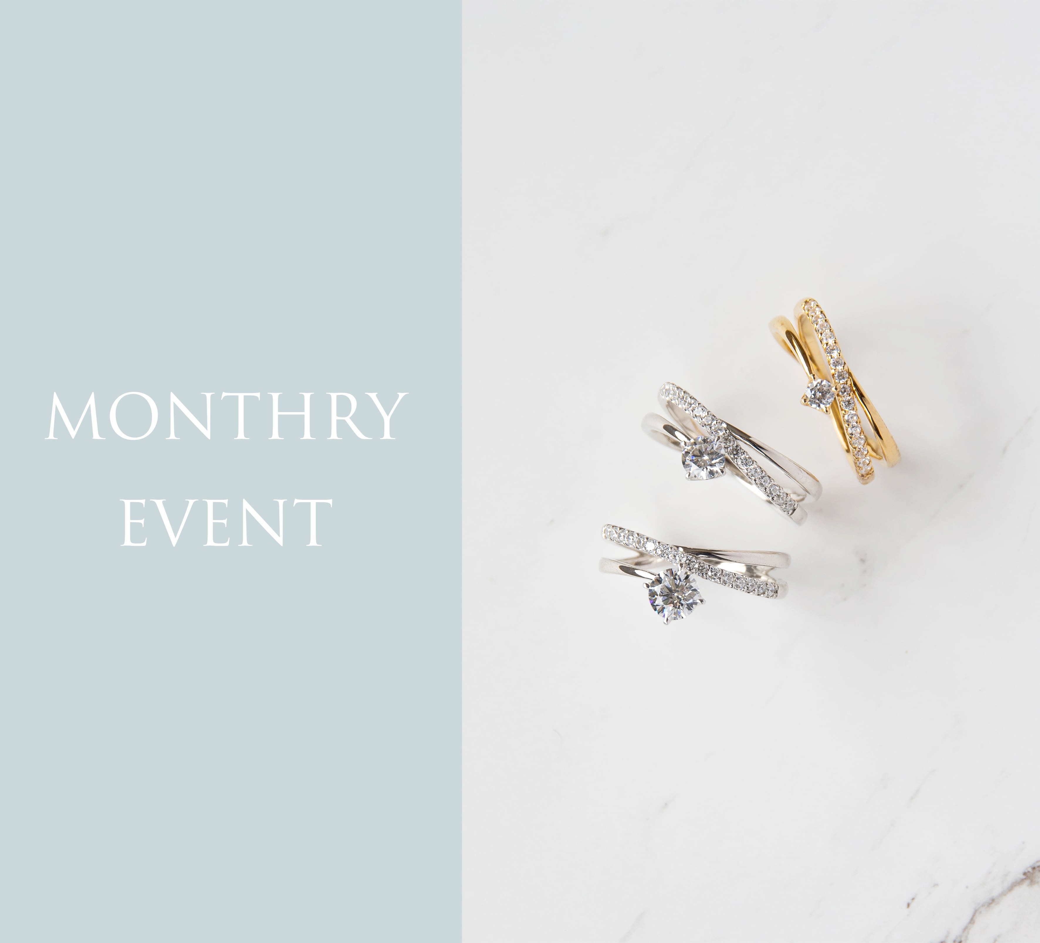 思い出のジュエリーに新しい輝きを A NEW SPARKLE FOR MEMORABLE JEWELRY あの時の思い出は色褪せず、今の時代に合わせた再加工を。