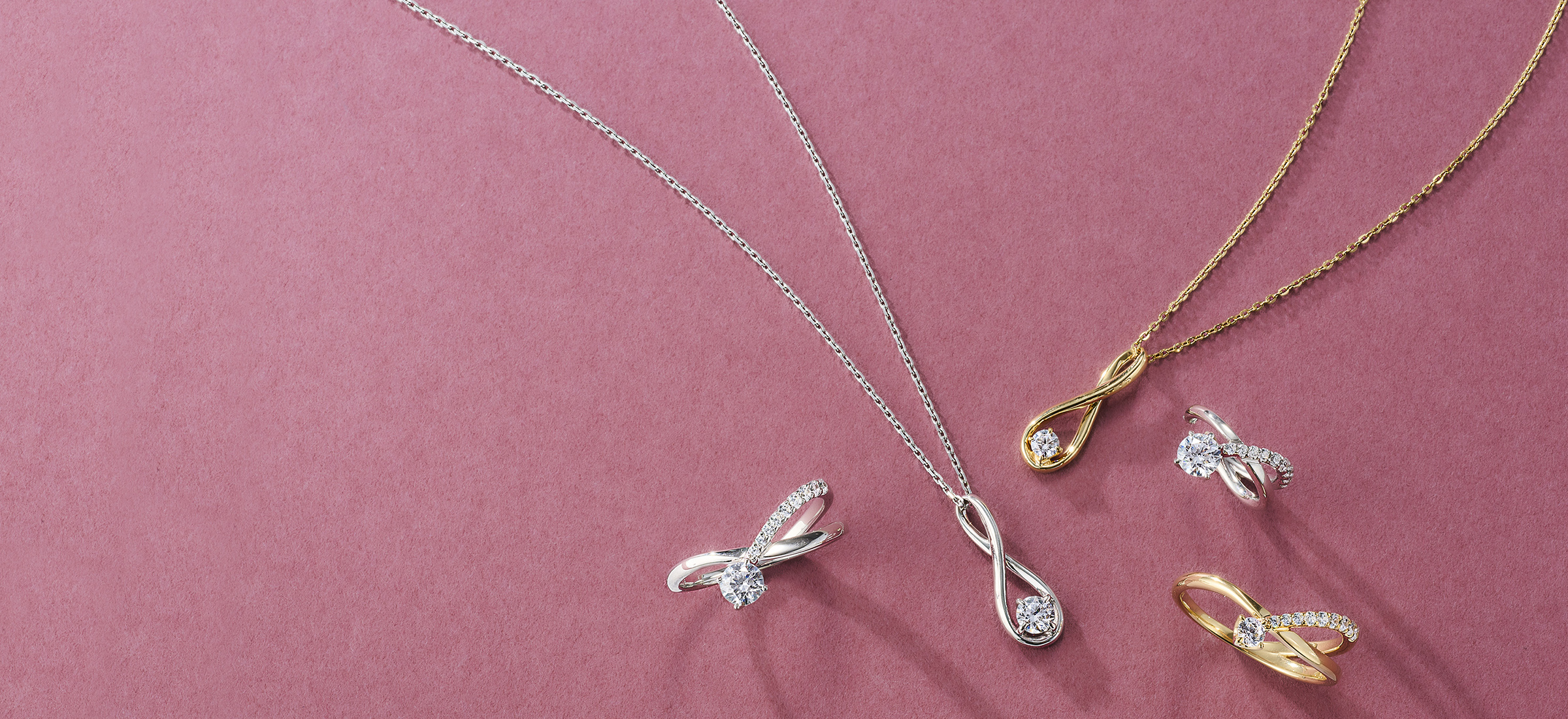 思い出のジュエリーに新しい輝きを A NEW SPARKLE FOR MEMORABLE JEWELRY あの時の思い出は色褪せず、今の時代に合わせた再加工を。